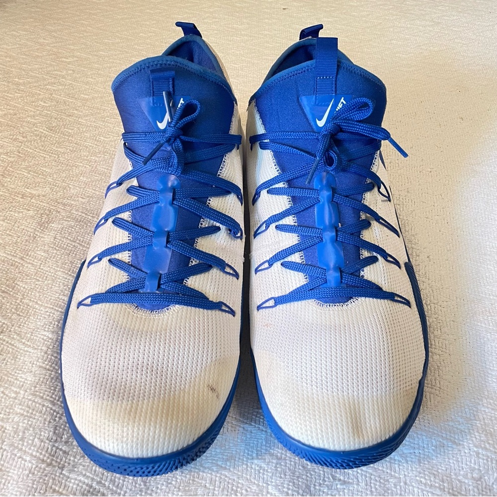 Nike Hypershift TB “White/Game Royal”• Men’s Sz 18 POC Blue & White